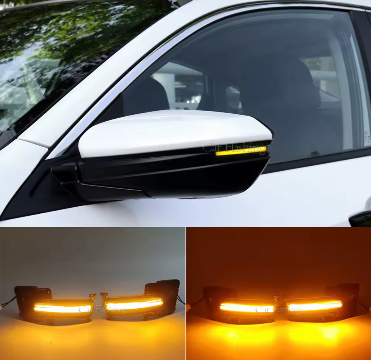 Setas Sequenciais de Retrovisor LED para Honda Civic G10 (2016-2021) - Upgrade Visual | Led Line BR Parts
