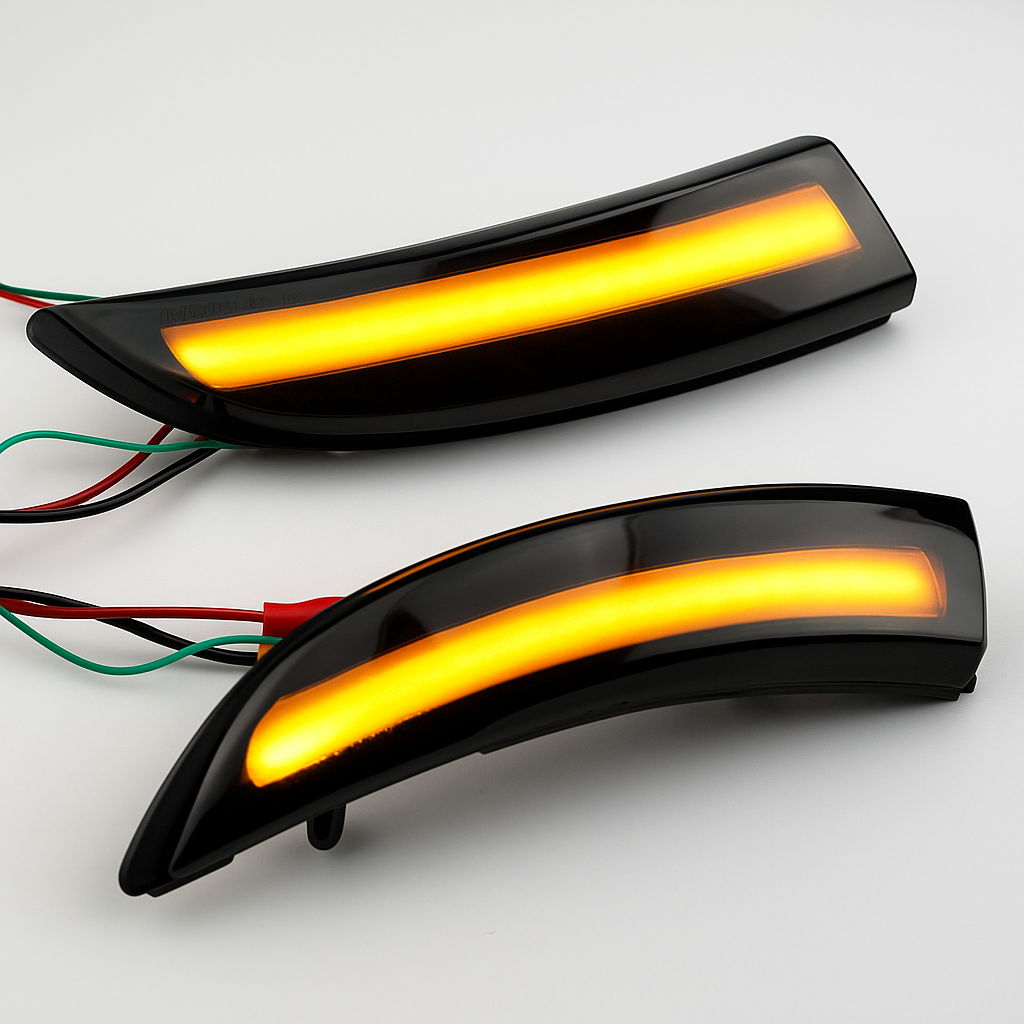 Seta Sequencial LED Retrovisor New Fiesta - Efeito Dinâmico Premium | Led Line BR Parts