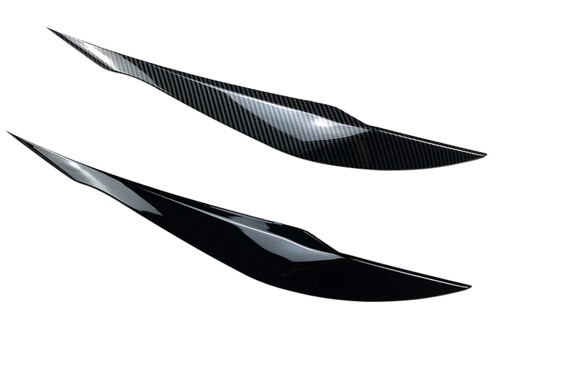 Sobrancelhas de Farol para BMW Série 3 F30/F31 (2012-2018) – Estilo Esportivo em Preto Piano ou Fibra de Carbono