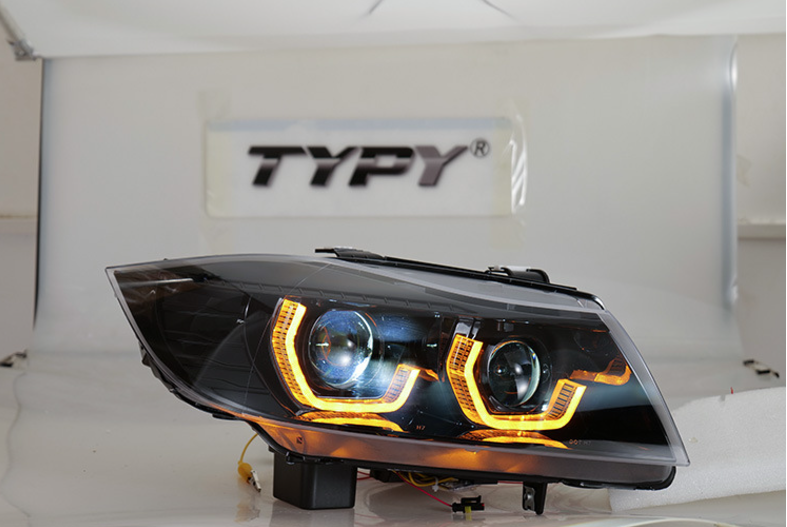 Par de Farol com Lente a Laser para BMW Série 3 E90 (2005-2012)