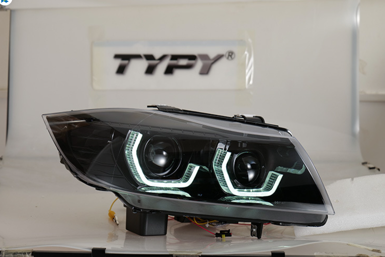 Par de Farol com Lente a Laser para BMW Série 3 E90 (2005-2012)