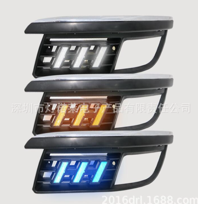 Luz de Rodagem Diurna com Sinal de Direção para Volkswagen Jetta MK5 (2006-2011)