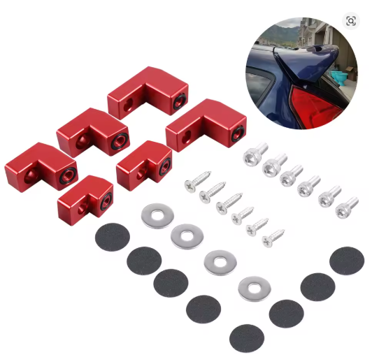 WingRiser Premium — Kit de Elevação de Aerofólio Ford New Fiesta | Led Line BR Parts