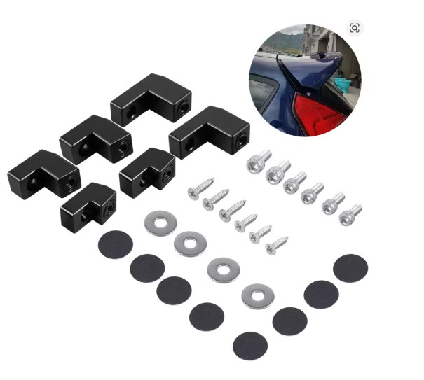 WingRiser Premium — Kit de Elevação de Aerofólio Ford New Fiesta | Led Line BR Parts