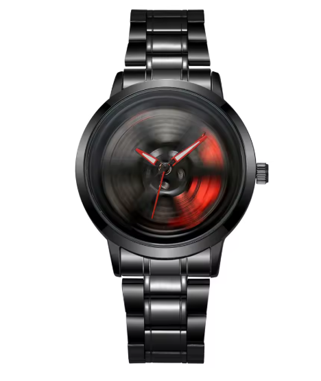 Relógio Masculino Rodas que Giram – Estilo e Exclusividade