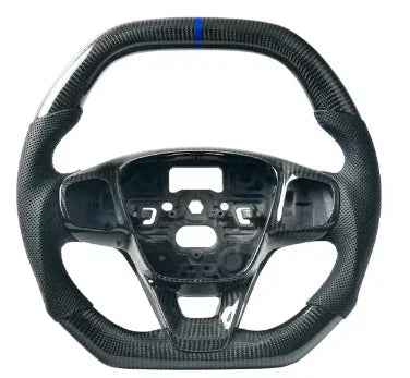 Volante Personalizado de Fibra de Carbono com LED para Ford Focus RS, ST e Kuga (2014-2017)