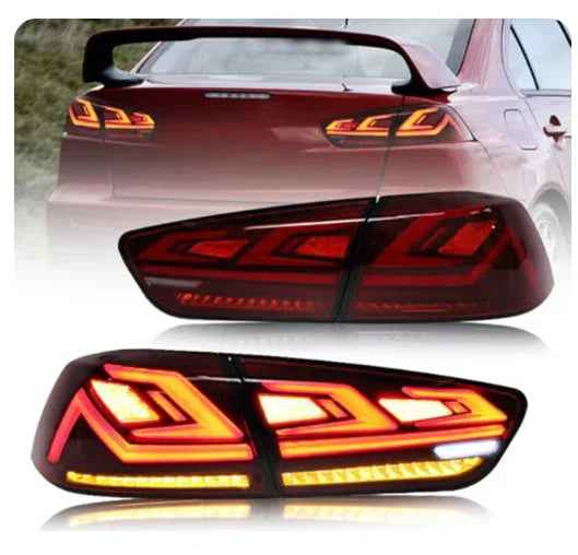 PAR lanterna Dinâmica LED para Mitsubishi Lancer EVO-X (2008-2018) – VALOR REFERENTE AO PAR