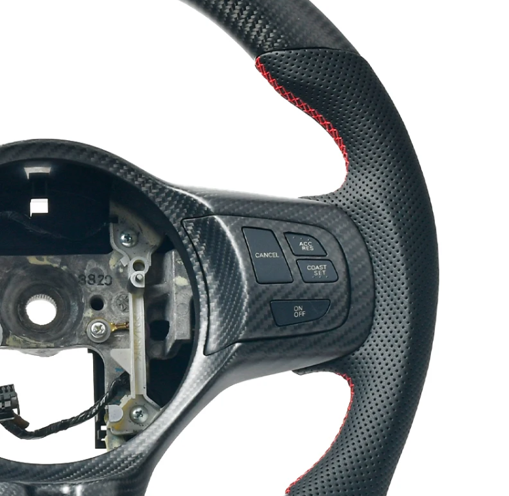 Volante Personalizado de Fibra de Carbono para Mitsubishi Lancer Evolution EVO EX X 10 (2007-2017)