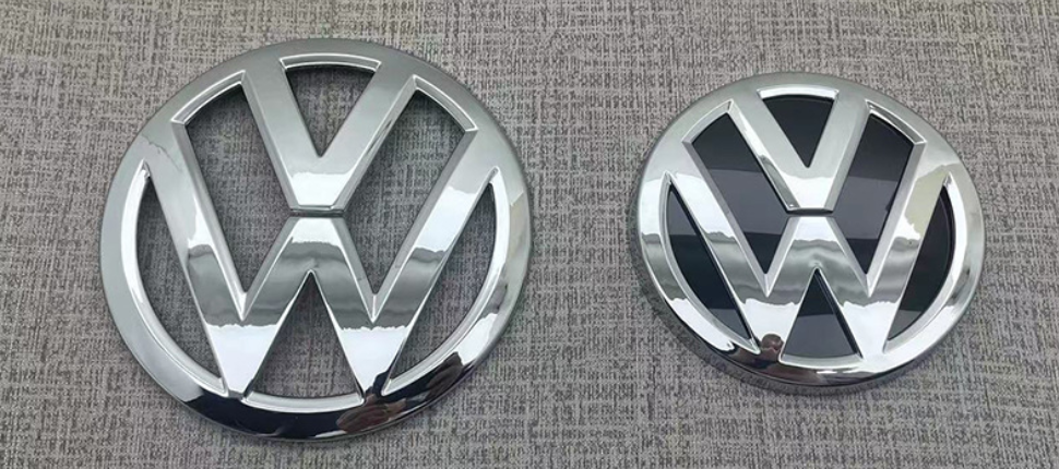 Volkswagen Golf MK7 2014-2017 Conjunto de Emblemas Personalizados (Frente e Traseira)