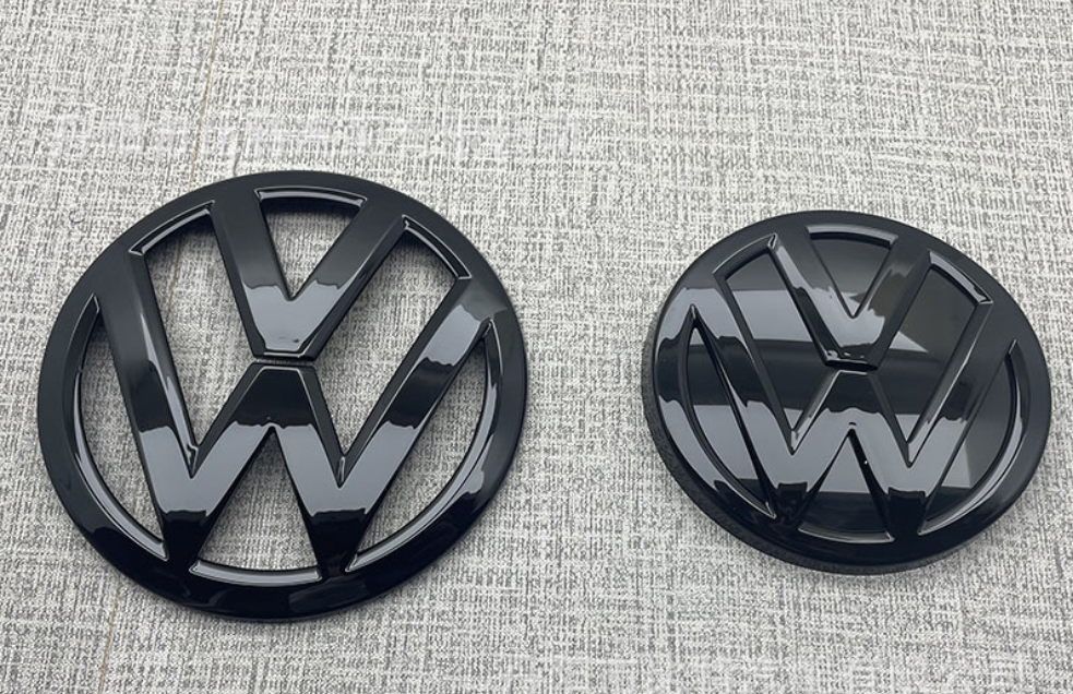 Volkswagen Golf MK7 2014-2017 Conjunto de Emblemas Personalizados (Frente e Traseira)