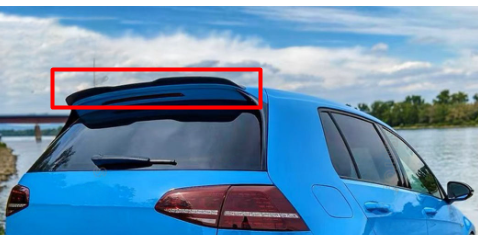 Aerofólio Esportivo para Volkswagen Golf MK5/6/7/7.5/8 GTI