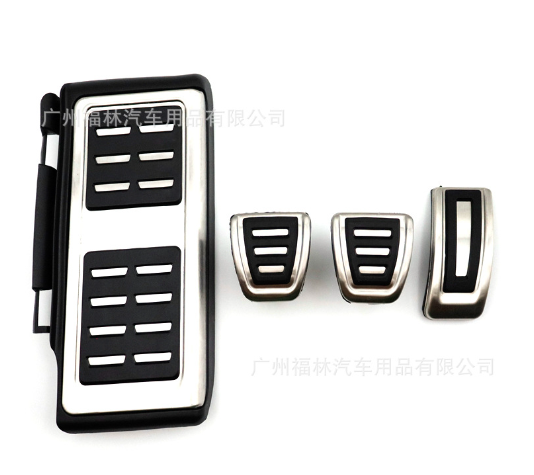 Pedais Originais para Volkswagen e Audi – Compatíveis com Golf 7, Tiguan L, Audi A3 e Outros Modelos