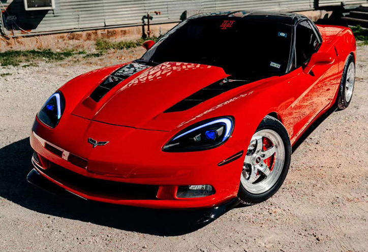 Conjunto de Faróis RGB para Chevrolet Corvette C6 (2005-2013)