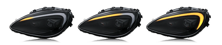 Conjunto de Faróis RGB para Chevrolet Corvette C6 (2005-2013)
