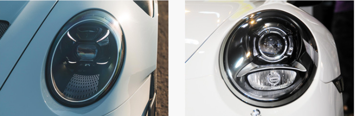 Par de Farol de LED Matricial e Laser para Porsche 911 (2012-2018)