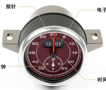 Cronômetro Modificado para Painel Porsche 718