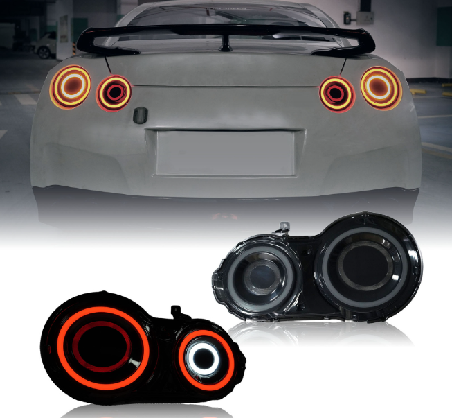 Conjunto de Lanterna Traseira Modificada para Nissan R35 GTR (2007-2023)