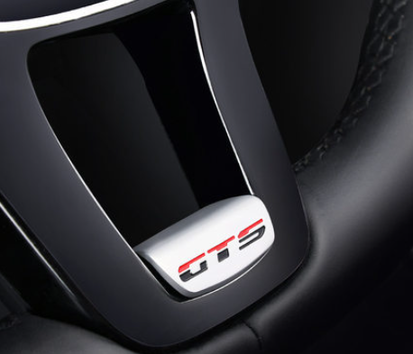 Acessório Decorativo para Volante Volkswagen Polo - Logo R e RLINE