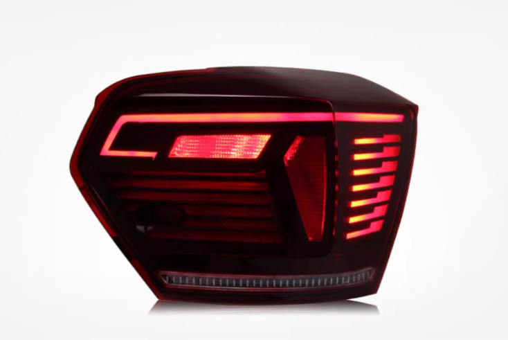 Conjunto de Lanternas Traseiras LED Dinâmicas para Polo (2019-2022)