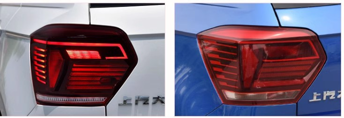 Conjunto de Lanternas Traseiras LED Dinâmicas para Polo (2019-2022)