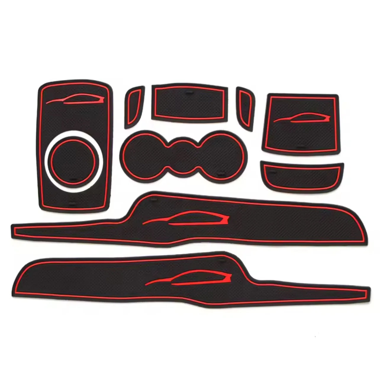 Kit Tapete Antiderrapante New Fiesta - Proteção Total do Interior | Led Line BR Parts