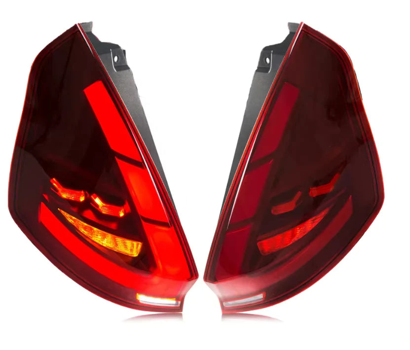 Lanterna LED New Fiesta Sequencial - Fumê ou Vermelha | Led Line BR Parts