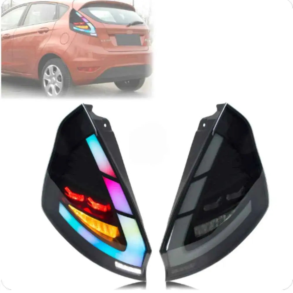 Lanterna RGB New Fiesta - LED Sequencial com App | Led Line BR Parts
