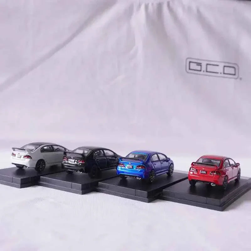 Miniatura Honda Civic Type R 1:64 - Coleção Exclusiva JDM | Led Line BR Parts