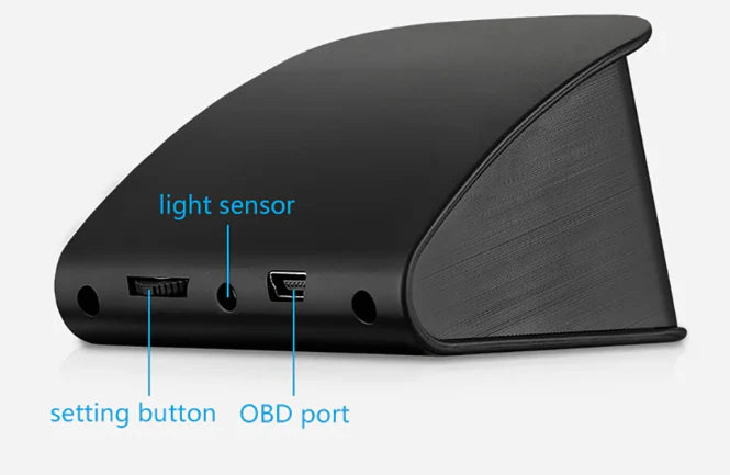 Display HUD OBD2 P10 PRO - Computador de Bordo Digital | Led Line BR Parts