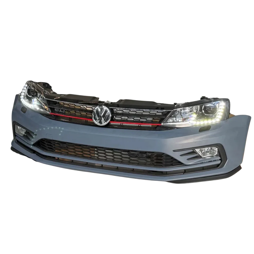 Para-choque Dianteiro Jetta GLI MK6 2015-2018 - Visual Esportivo | LED Line BR Parts