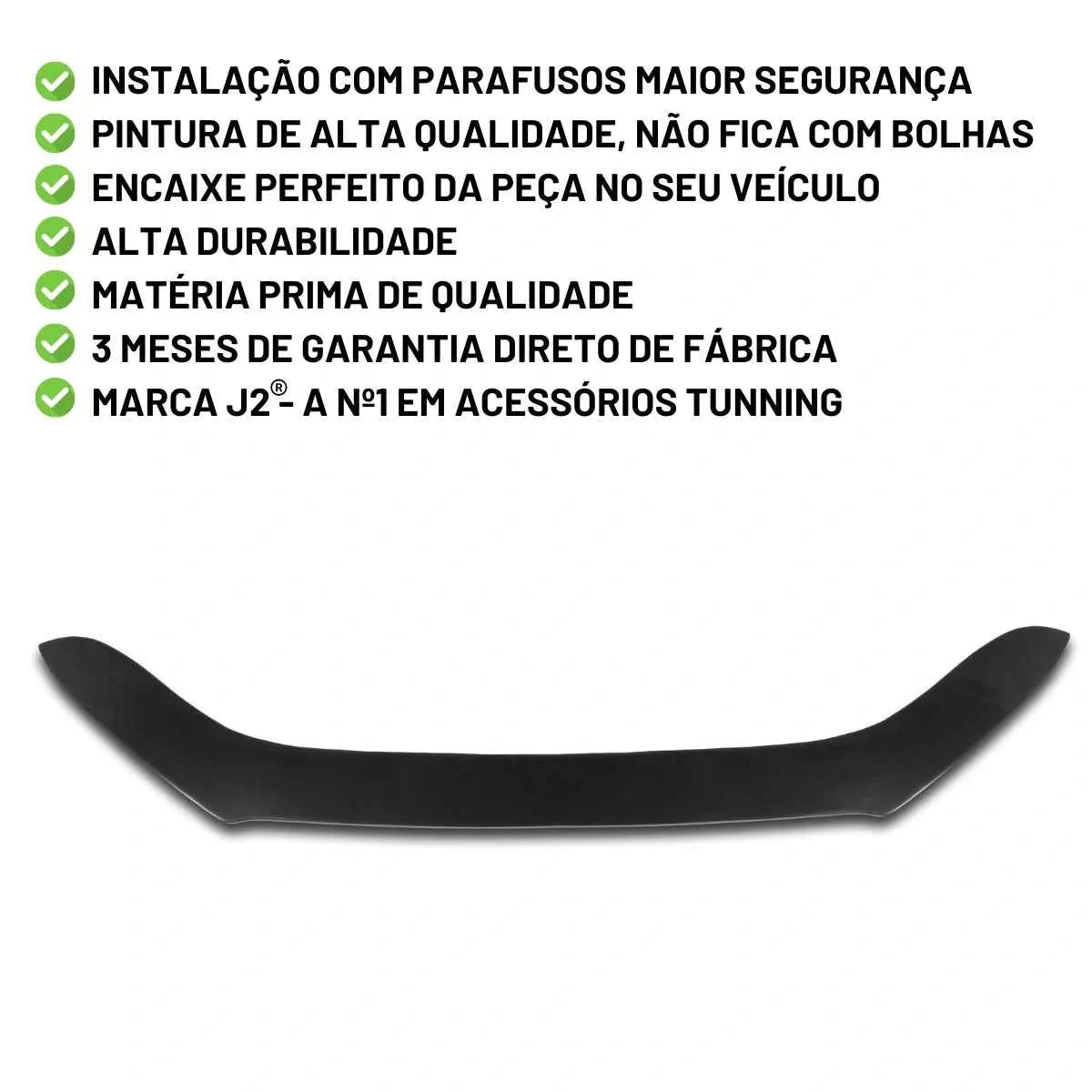 Front Lip Up TSI - Spoiler Dianteiro Esportivo | Led Line BR Parts