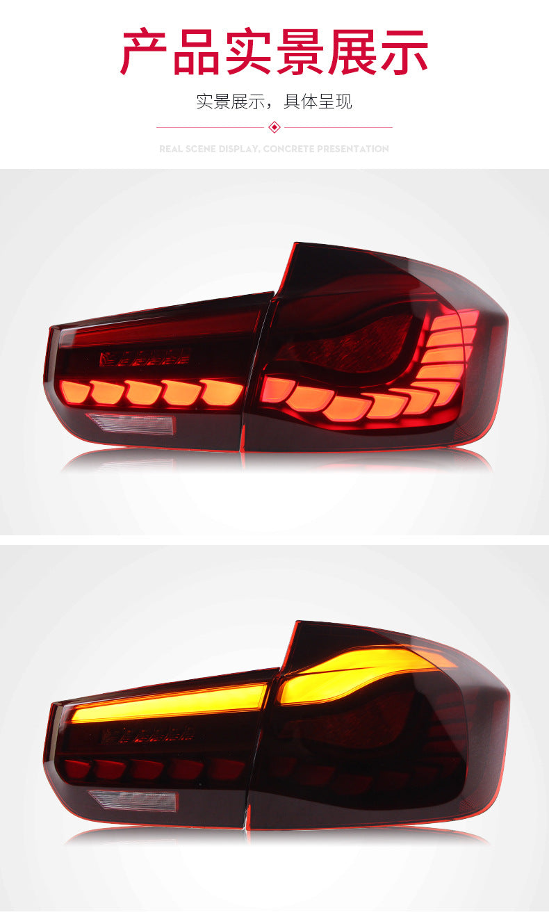 Lanterna Traseira Escama de Dragão LED para BMW Série 3 F30/F35 (2012-2018)