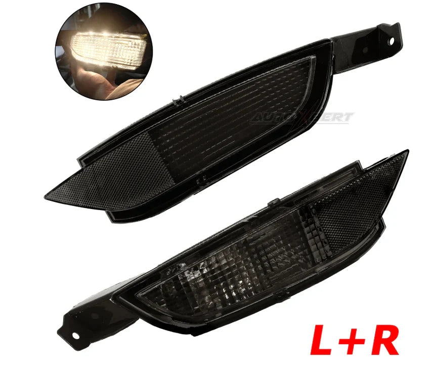 Refletor Traseiro Fumê New Fiesta - Visual Blackout com Neblina | Led Line BR Parts
