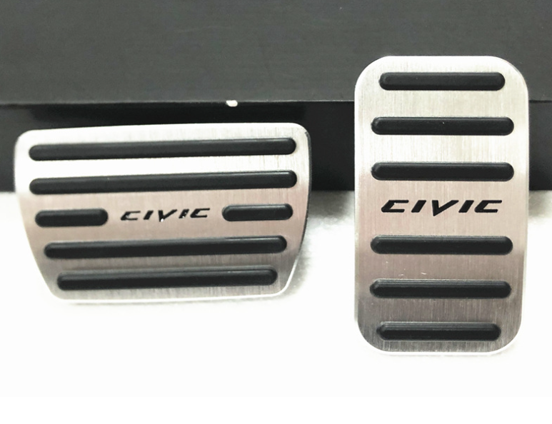 Pedal Esportivo em Alumínio para Honda Civic 10ª Geração - Acelerador e Freio