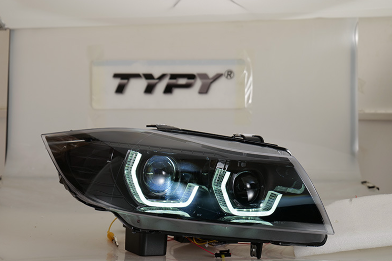 Par de Farol com Lente a Laser para BMW Série 3 E90 (2005-2012)