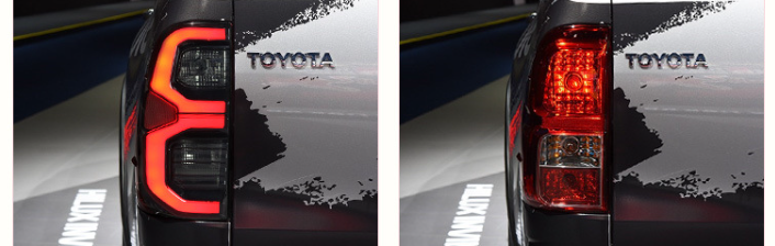 Lanternas Traseiras LED Toyota Hilux Revo 2015-2021