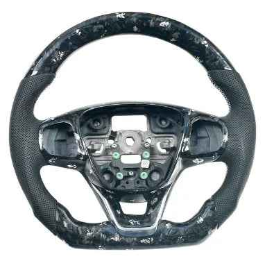 Volante Personalizado de Fibra de Carbono com LED para Ford Focus RS, ST e Kuga (2014-2017)