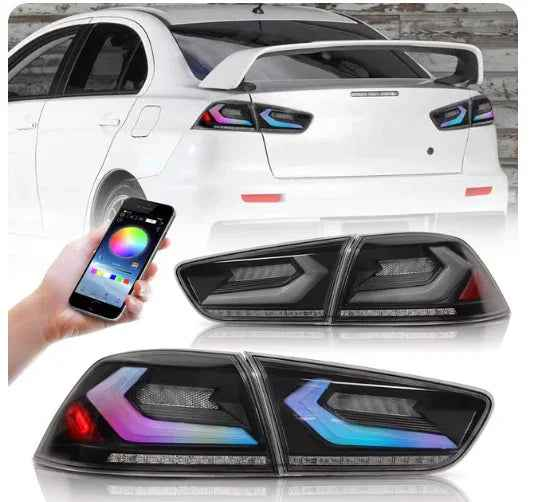 PAR lanterna Dinâmica LED para Mitsubishi Lancer EVO-X (2008-2018) – VALOR REFERENTE AO PAR