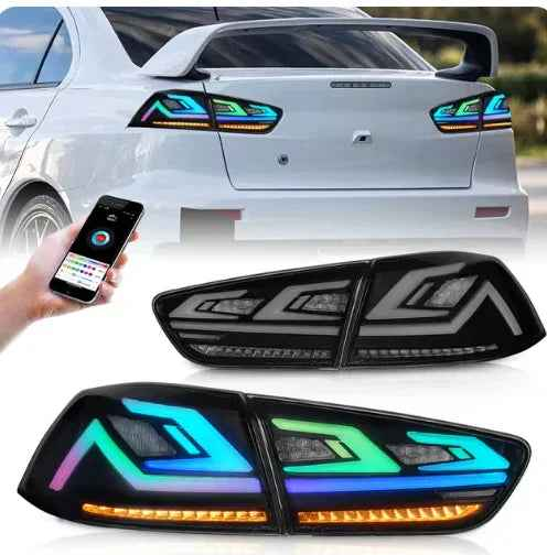 PAR lanterna Dinâmica LED para Mitsubishi Lancer EVO-X (2008-2018) – VALOR REFERENTE AO PAR