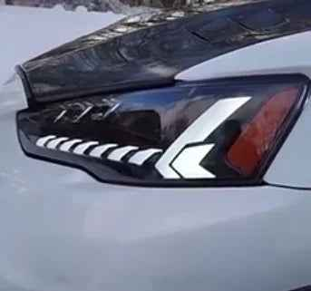 Par de Faróis LED para Mitsubishi Lancer EVO-X (2008-2018) – Peças de Tuning e Estilo Automotivo