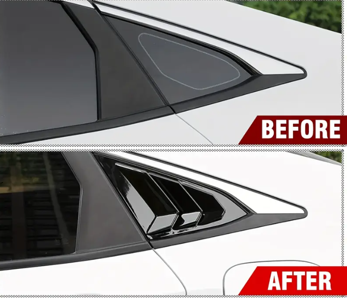 Persianas Esportivas para Janela Traseira – Civic G10 10ª Geração (2016 a 2021)