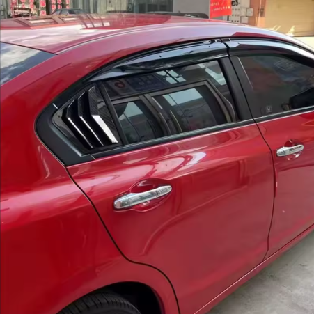 Windows Vents Estilo Corrida para Janela Traseira – Civic G9 2011 a 2015