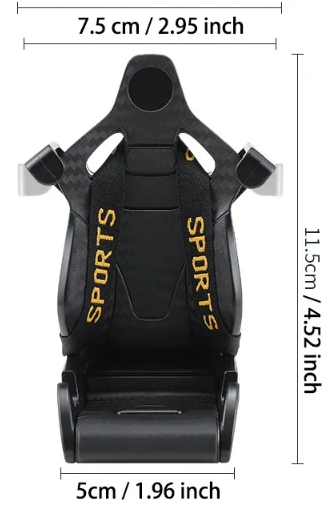 Suporte de Celular Banco Esportivo para Carro - Racing Style
