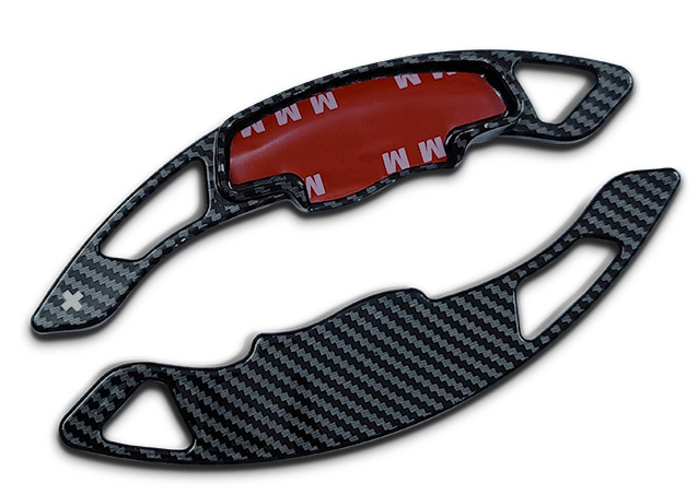 Paddle Shifters em Padrão Fibra de Carbono para Honda Civic 10ª Geração e Outros Modelos (Borboleta)