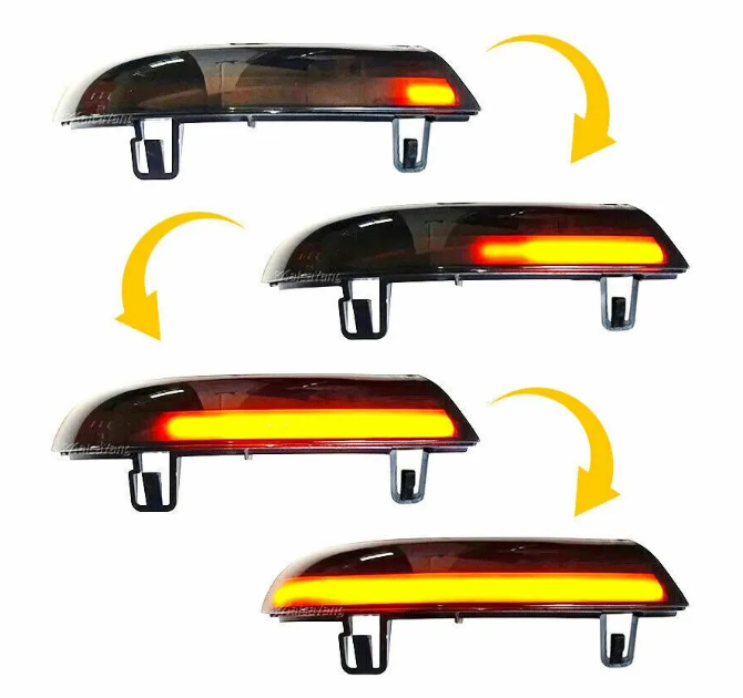 Seta Sequencial LED para Retrovisor VW Jetta MK5 – Estilo e Segurança