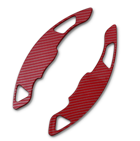 Paddle Shifters em Padrão Fibra de Carbono para Honda Civic 10ª Geração e Outros Modelos (Borboleta)