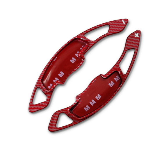 Paddle Shifters em Padrão Fibra de Carbono para Honda Civic 10ª Geração e Outros Modelos (Borboleta)