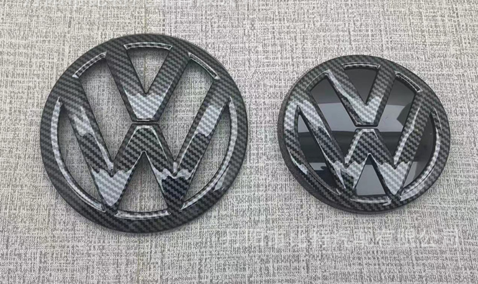 Volkswagen Golf MK7 2014-2017 Conjunto de Emblemas Personalizados (Frente e Traseira)