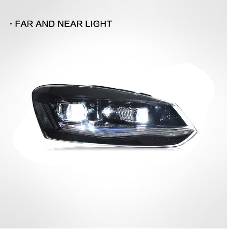 Faróis Dianteiros Full LED para Volkswagen Polo 2011-2018