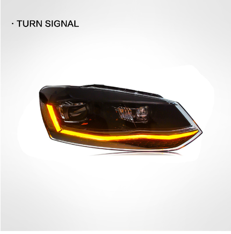 Faróis Dianteiros Full LED para Volkswagen Polo 2011-2018